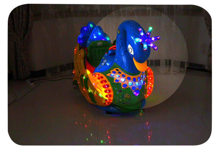 新款热卖投币天鹅摇摇车电动商用小孩摇摆机儿童超市门口玩具车