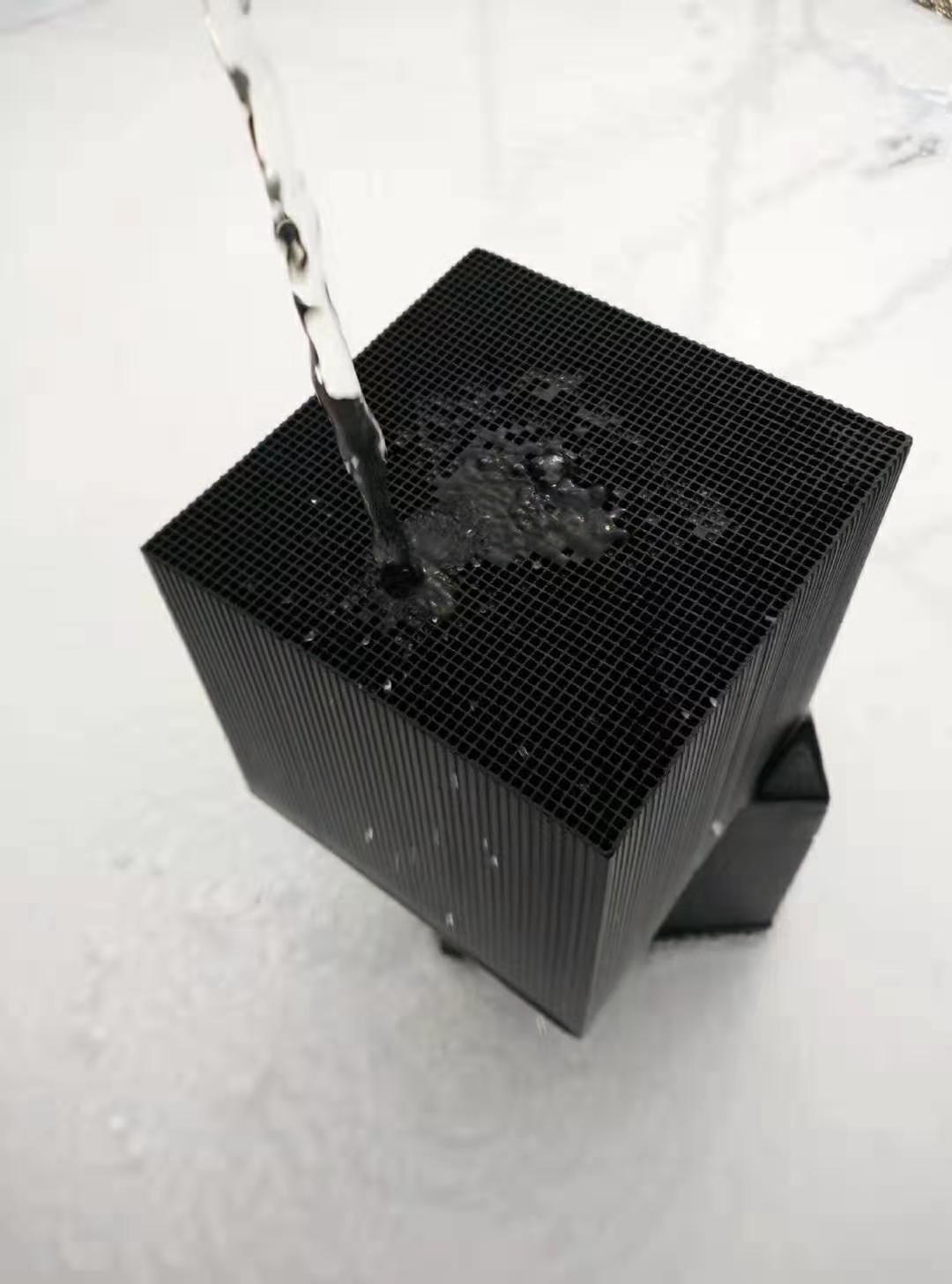 净水磨方耐水型抖音热 卖蜂窝炭纸盒装独立装鱼缸用活性碳批发