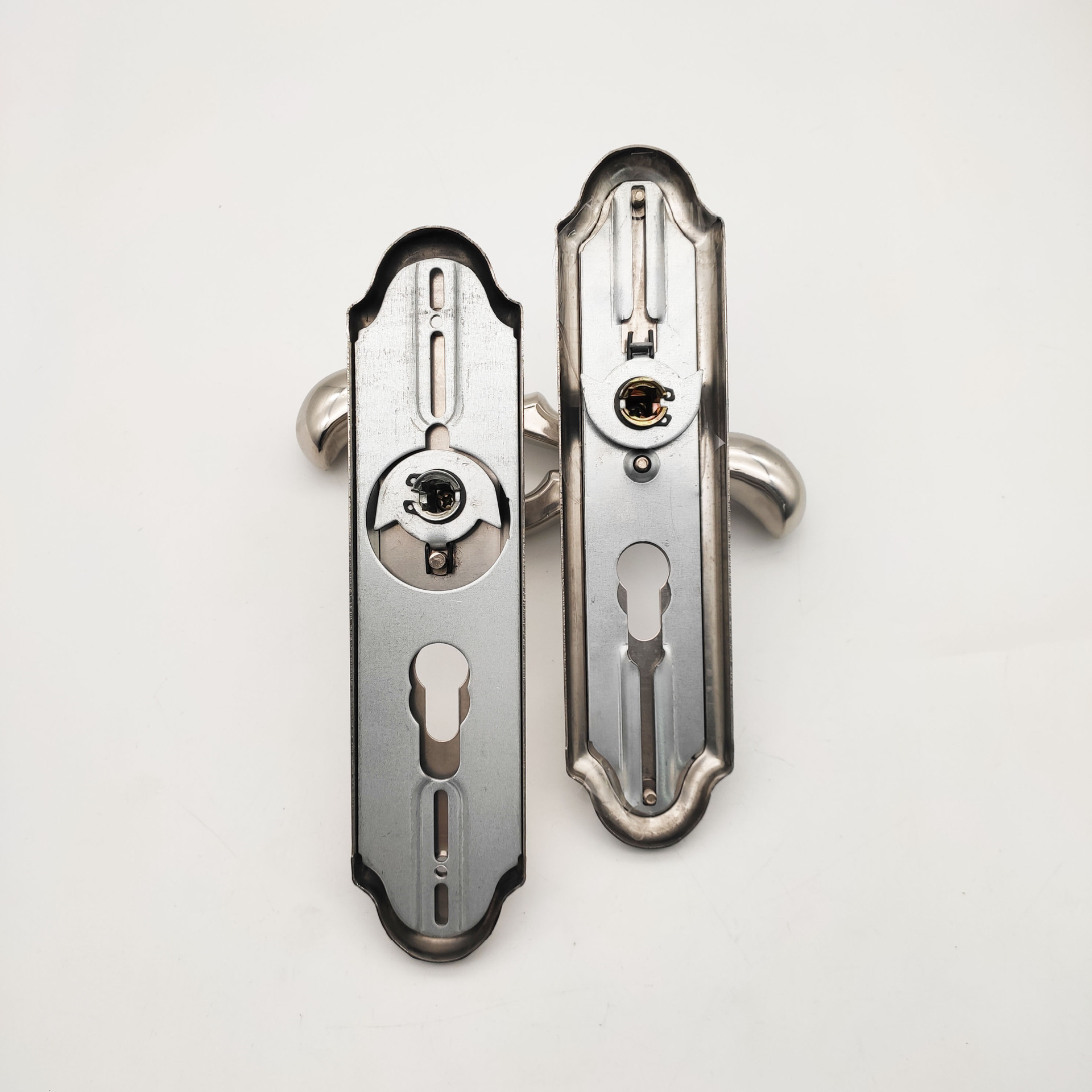 不锈钢木门执手锁 调节孔距室内门锁具 卧室门压把锁具 厂家批发