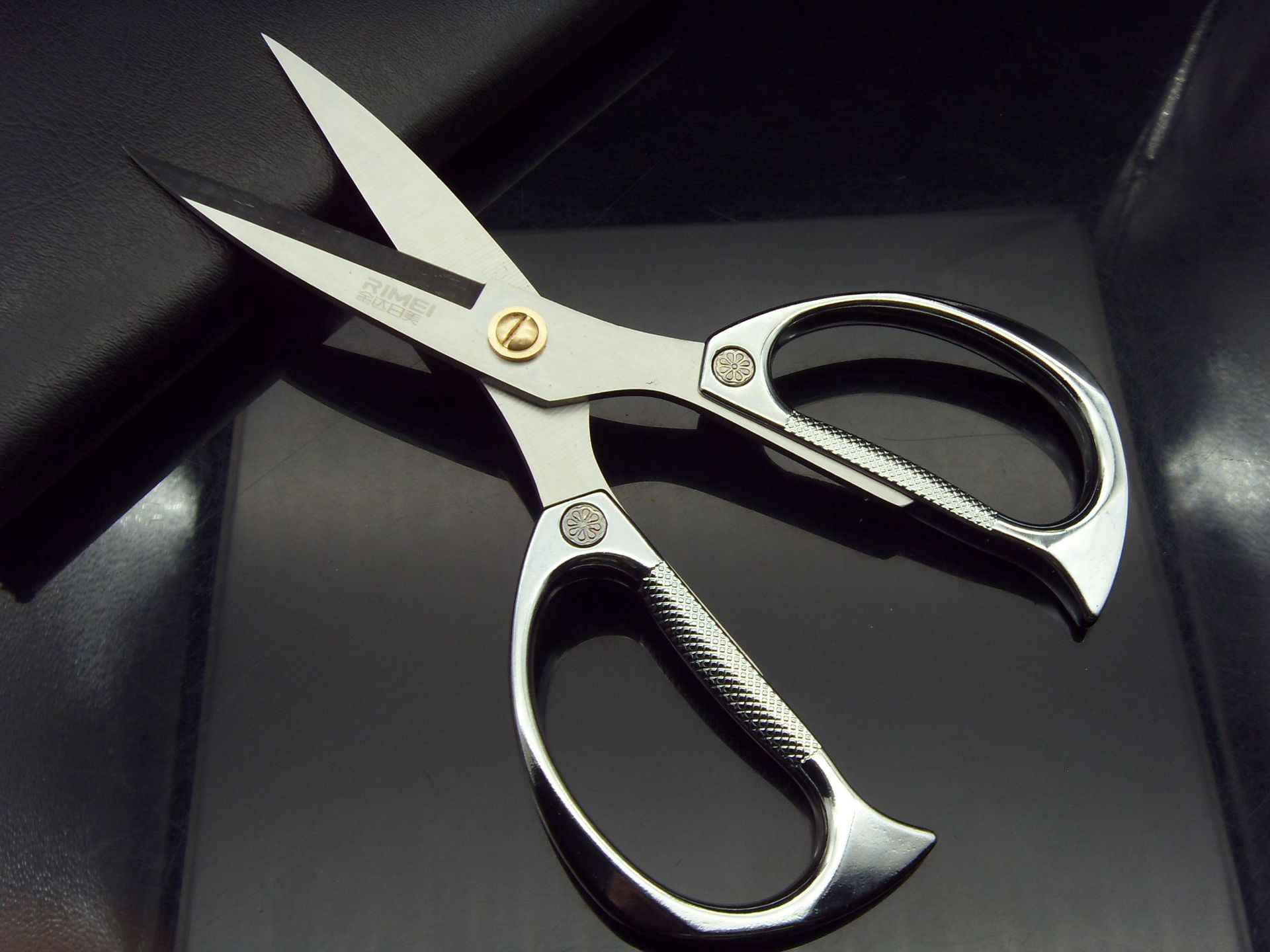 批发金达日美龙凤剪刀开业剪彩婚庆用品剪刀家用普通剪刀日美b195