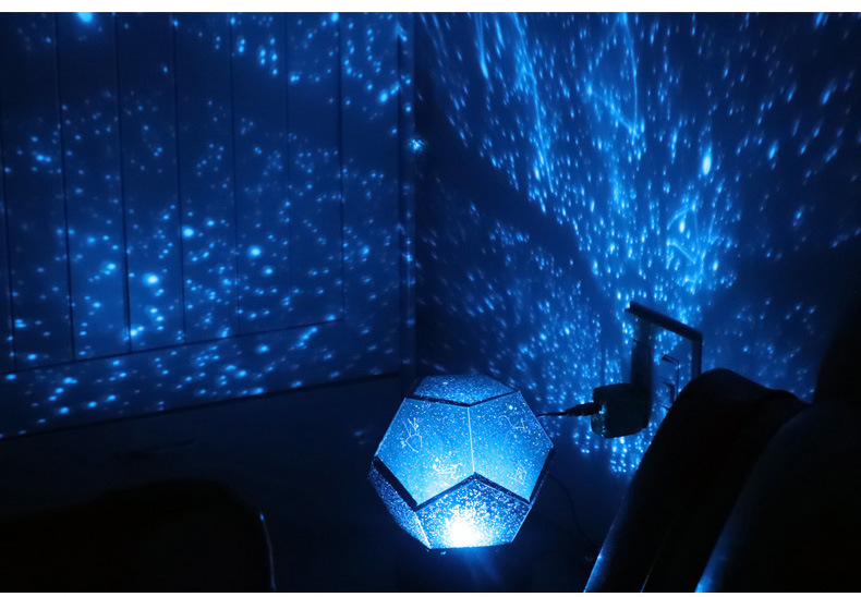 玩转星空投影灯四季星座梦幻投影仪三代大人科学满天星投影机diy