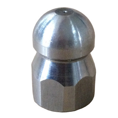 4分 1/2"gf "下水道清洗喷头,水老鼠,一前六后,城市疏通管道