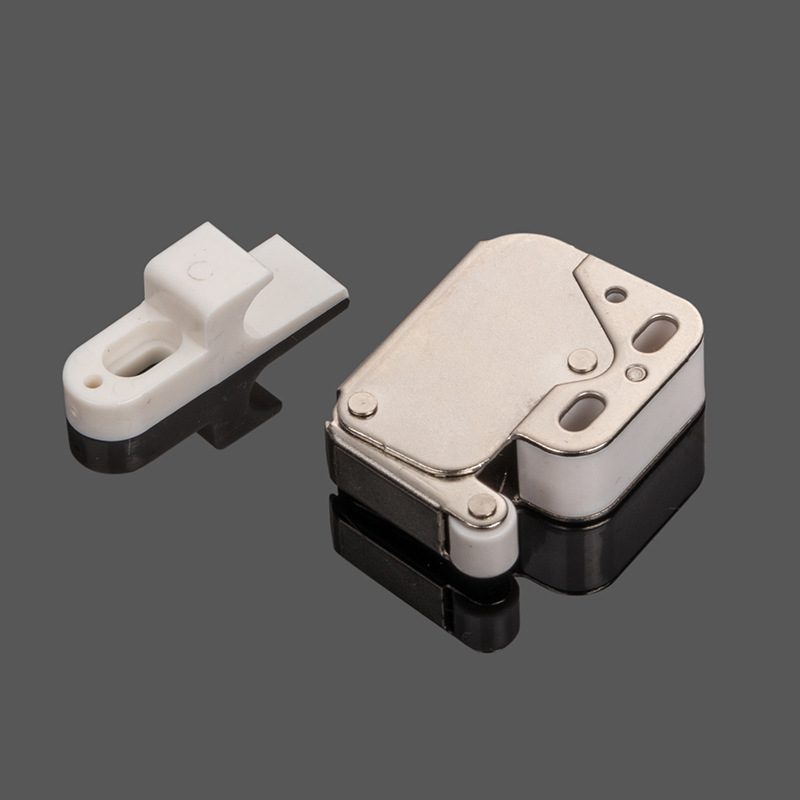 威特朗磁碰柜门锁扣 按压式弹力开关暗藏单门碰玻璃自弹门吸碰珠