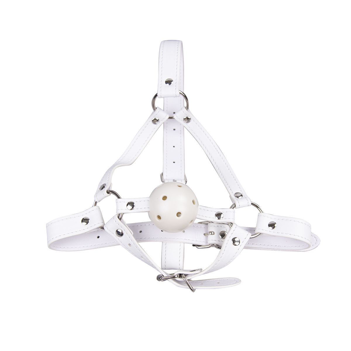 厂家直销马具型口塞镂空口球头套sm刑具挑逗调情趣用品束缚性工具