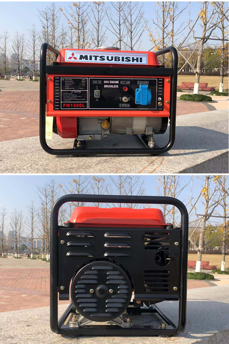 三菱小型便携式汽油发电机户外应急抢险野外用电发电机组