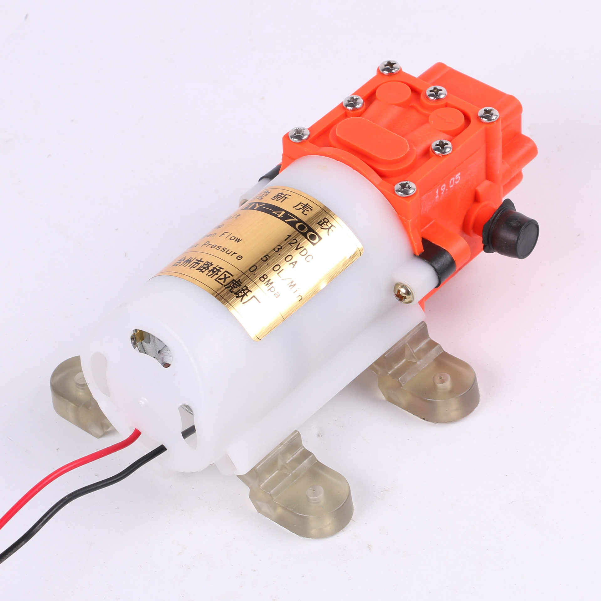 电动喷雾器水泵 12v回流水泵 喷雾器配件批发