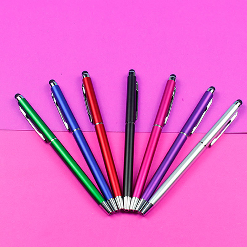 供应触控扭扭笔多功能塑料电容笔广告笔触控礼品笔可定制logo
