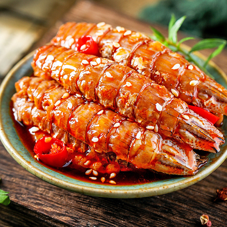 【无壳免剥】 麻辣捞汁小海鲜 即食罐装皮皮虾爬虾肉 熟食罐装320g