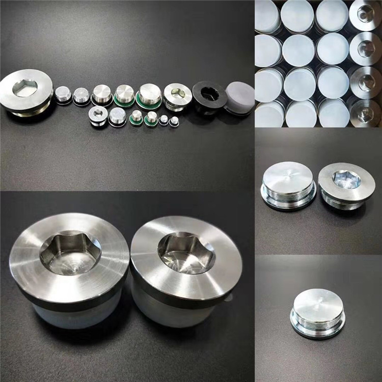 油堵堵头内六角公英制ed垫密封碳钢伊顿派克标准液压螺塞