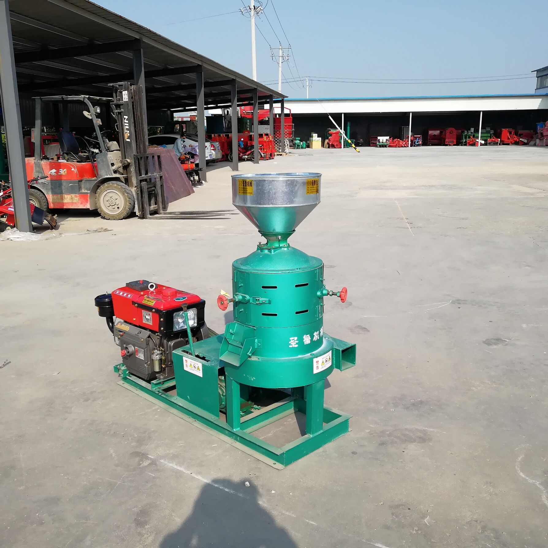 流动碾米碾米机