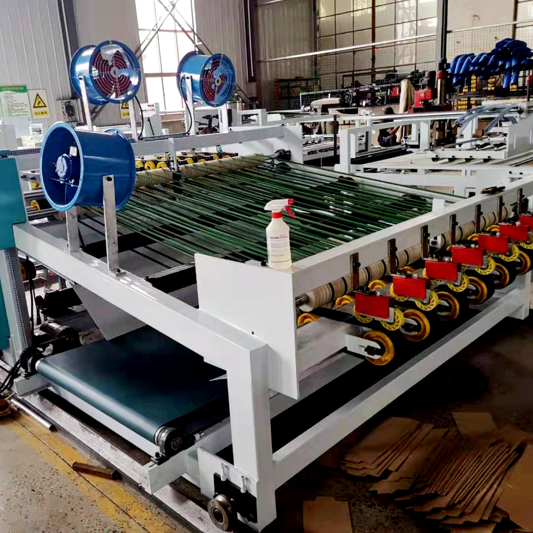 卓亚 厂家圆压圆模切机收纸机 淘宝箱清废点数机自动粘箱机定金