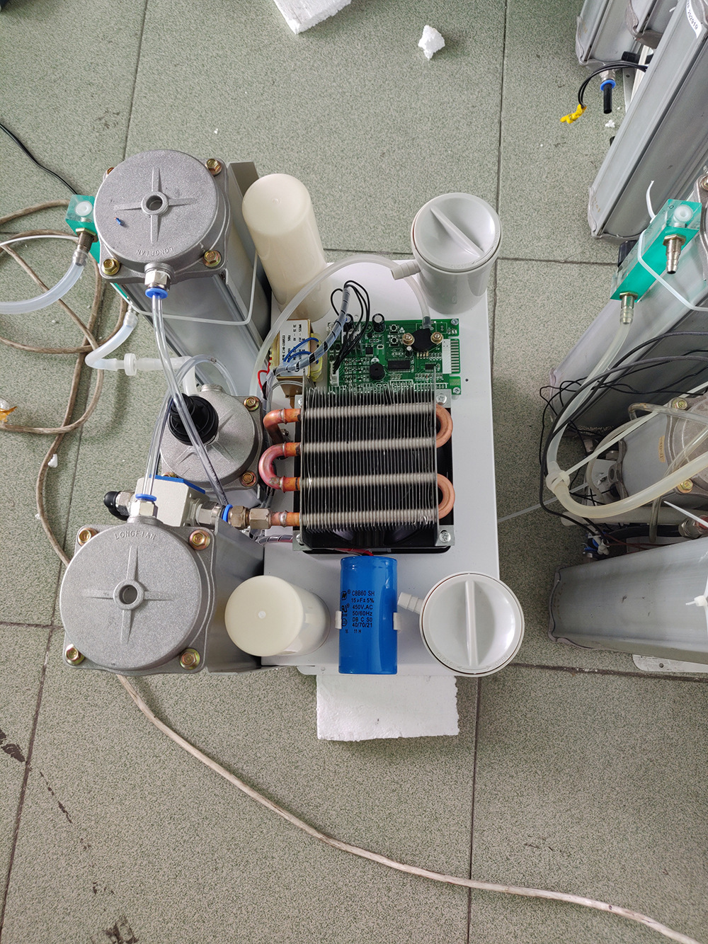 家用制氧机组装配件 一体式双塔制氧机分子筛 臭氧机用制氧单元