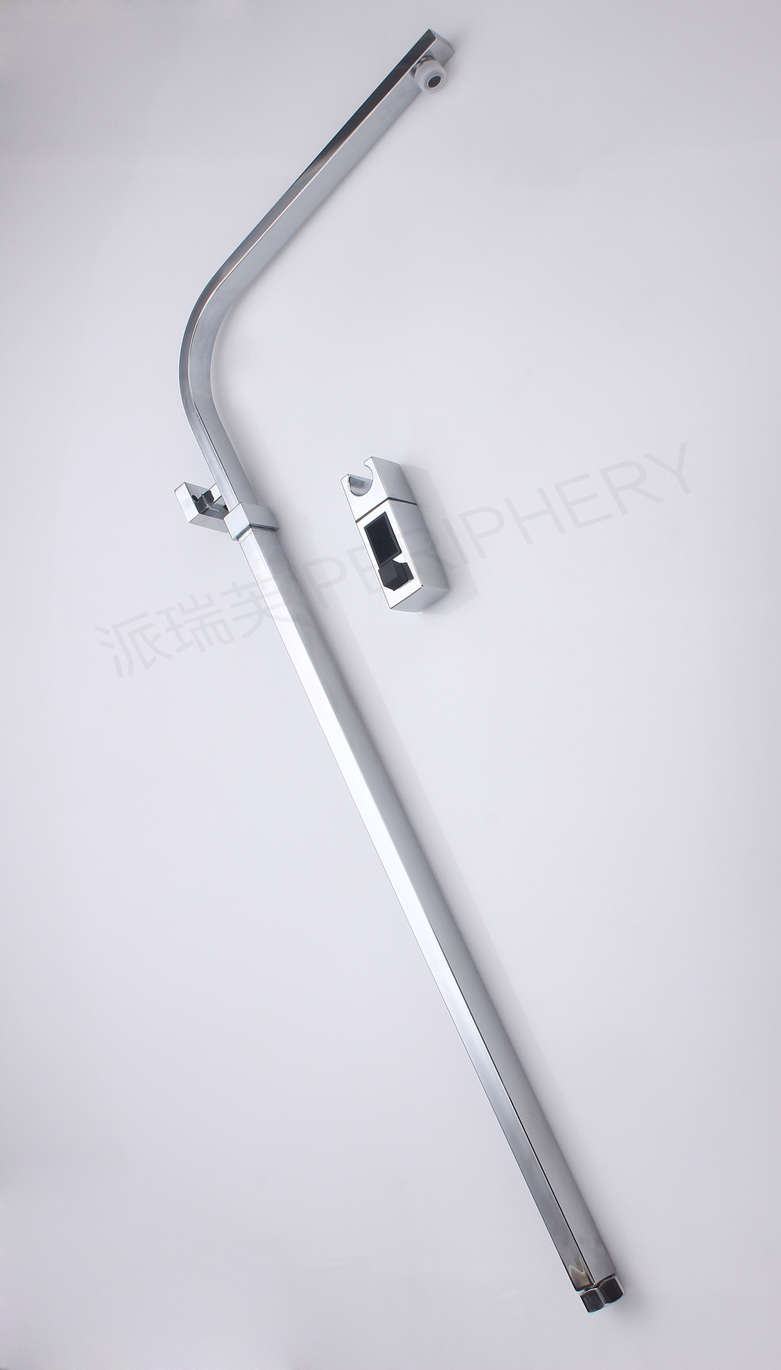 派瑞芙 不锈钢/铜四方淋浴管 顶喷 高标方管 升降杆 半升降杆