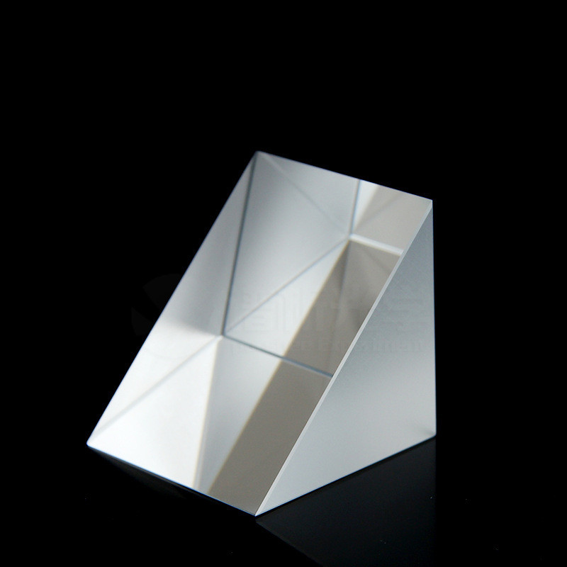 多功能三棱镜直角三棱镜懒人眼镜片30度直角三棱镜大直角面镀内反