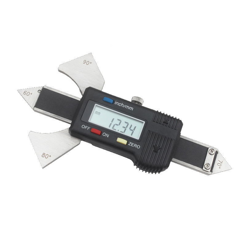 厂家直销数显焊缝规焊接高度检测尺焊缝尺刻度焊缝规焊接坡度尺