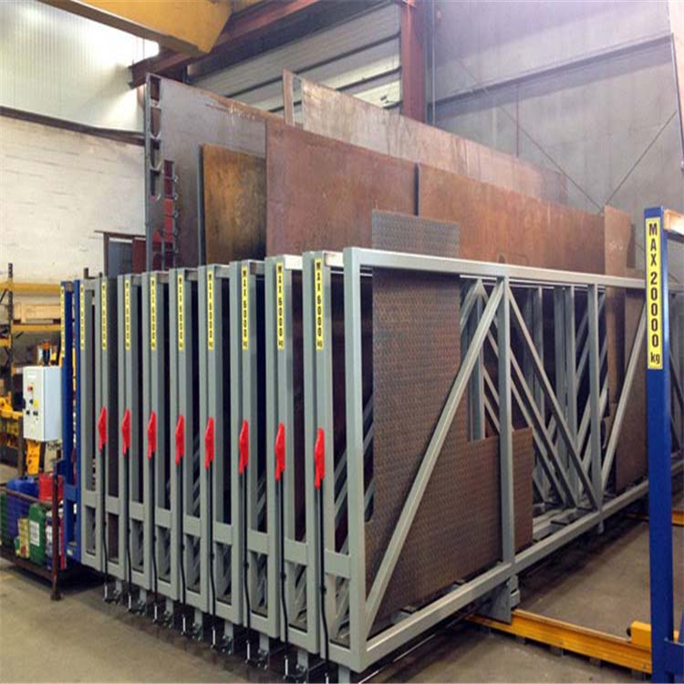 固豪厂家直销仓储货架库房货架单元重量可达6吨抽拉立式侧移货架