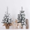 Christmas decorate Northern Europe simulation Spray snow christmas tree simulation Pine Christmas festival arrangement decorate prop