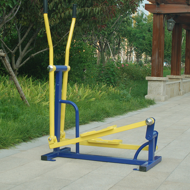 室外公园椭圆漫步机-成人户外体育健身器材-老人院活动器材包邮