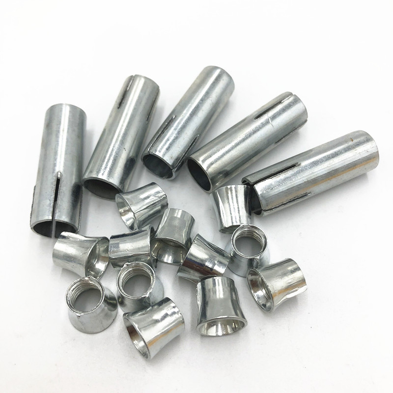 厂家直销镀锌拉爆 分体镀锌膨胀管 组合套拉爆 内爆 两件套 现货