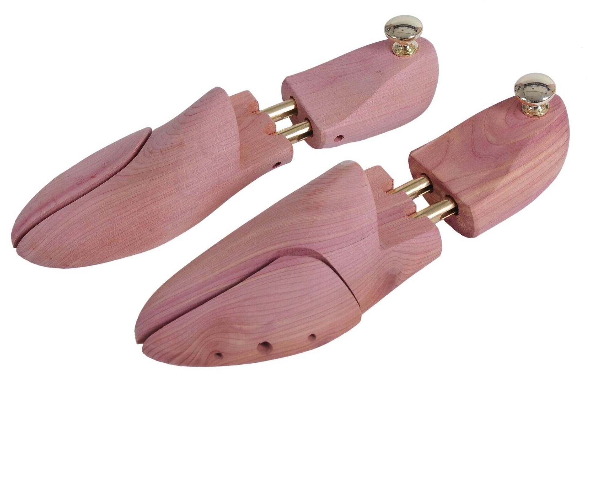 雪松木鞋撑鞋楦定制实木鞋撑子男女扩鞋器定型防皱弹簧可调节