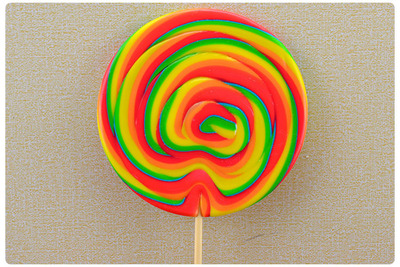 七彩棒棒糖波板糖200g超大棒棒糖硬糖水果糖果礼物送女朋友闺蜜