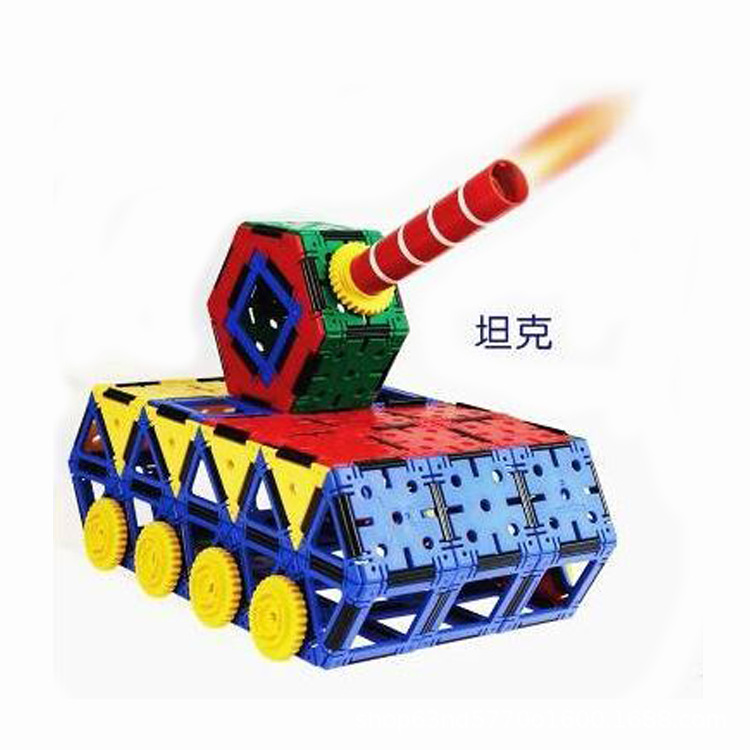 科博益智科教智慧建构片建筑大师扣接玩具488件688件850片750