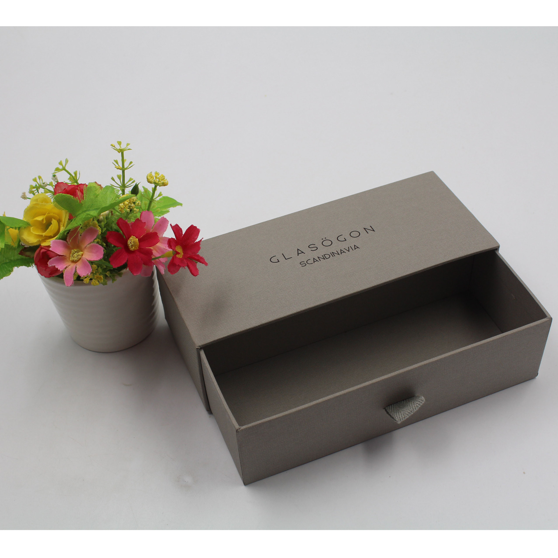 抽屉盒 化妆品特种纸烫金包装盒子定制 香水天地盖礼物包装盒定做