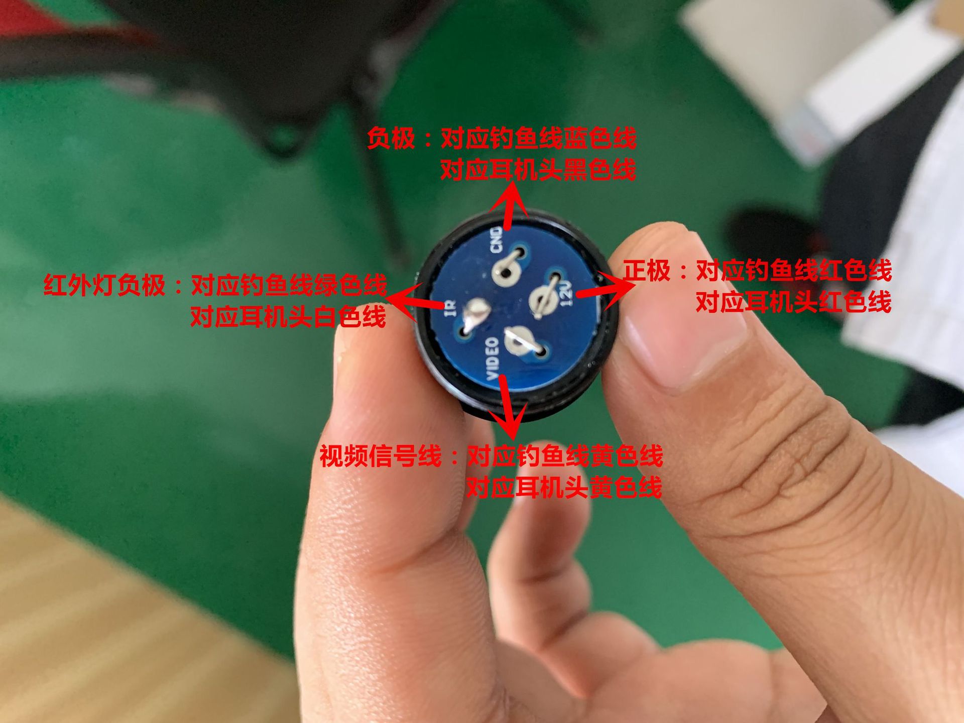 新款水下超高清可视锚鱼摄像头广角钓鱼摄像头 超高清1000线夜视