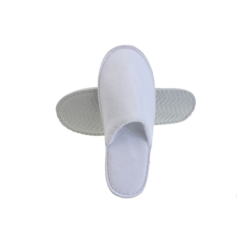 Factory Direct Sales Hotel Disposable Supplies Disposable Slippers Home Hospitality Thickened Non-Slip Slippers in Stock