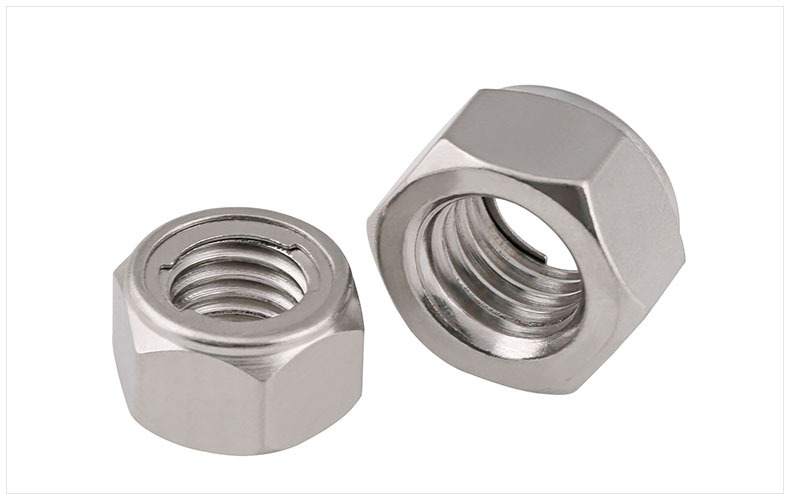 gb6184 正宗304不锈钢金属锁紧金属自锁螺母 防松螺帽m3-m20