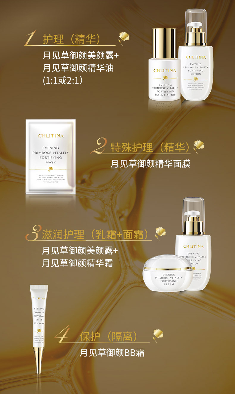 2020新品克丽缇娜 精华霜代发 面霜40g 锁水亮肤套装 御颜系列