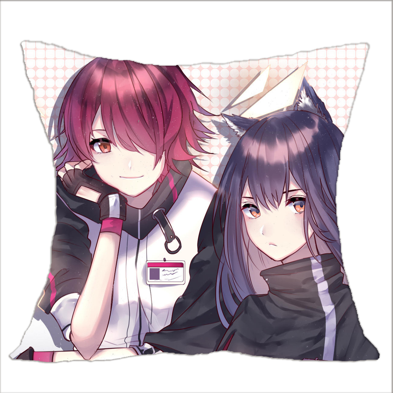 动漫抱枕靠垫靠枕魔道崩坏全职高手抱枕新款双面印花方形枕套漫展