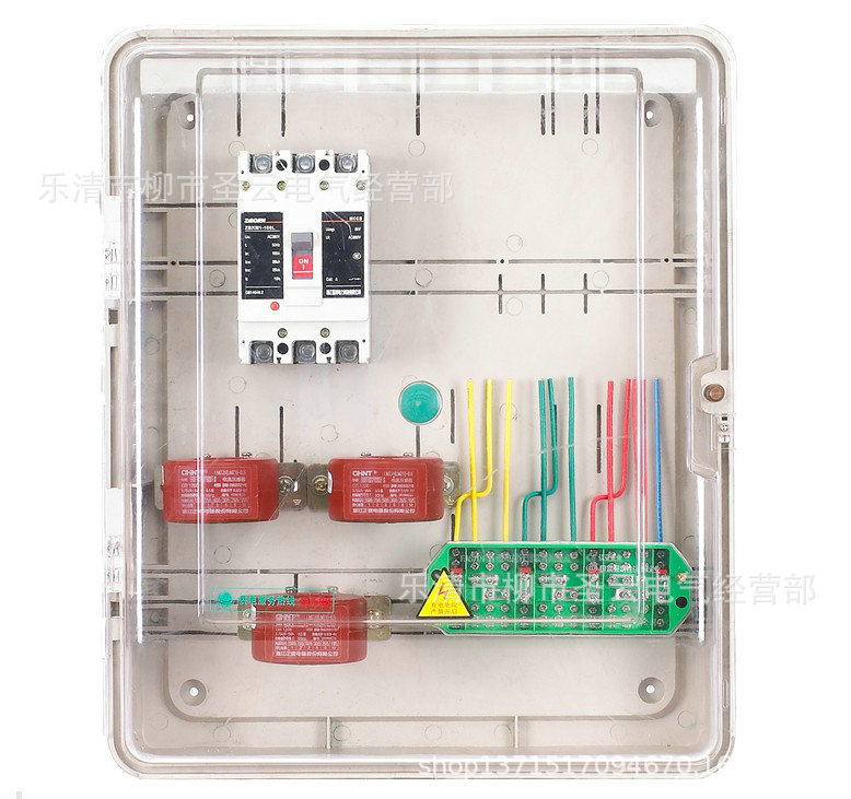 透明三相电表箱ct箱互感式多功能动力箱520*430*145三相1户光伏箱