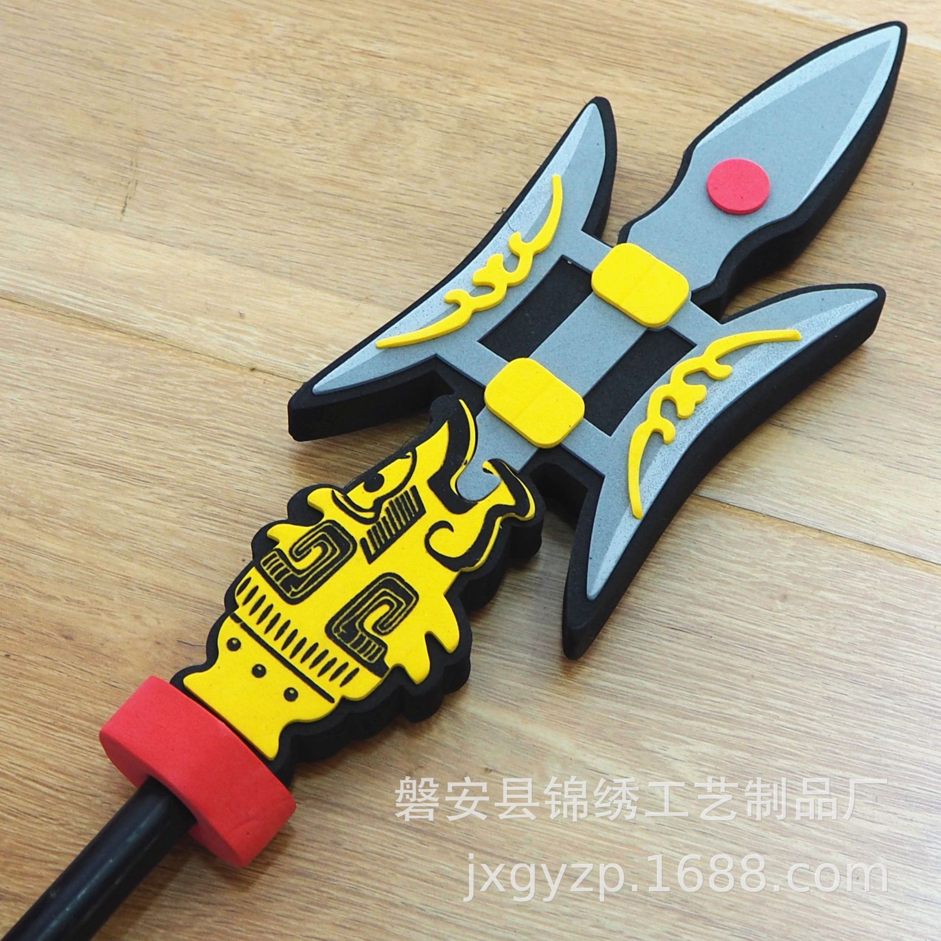 厂家批发儿童玩具塑料兵器 泡沫兵器 三国兵器玩具 cosplay道具