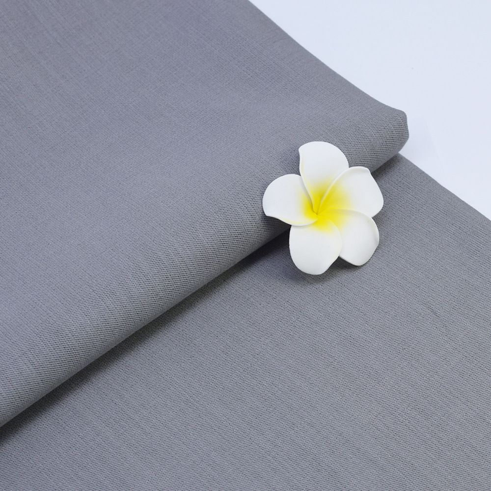 现货平纹棉涤混纺秋冬布料免烫不掉色休闲裤布料男装男裤商务面料