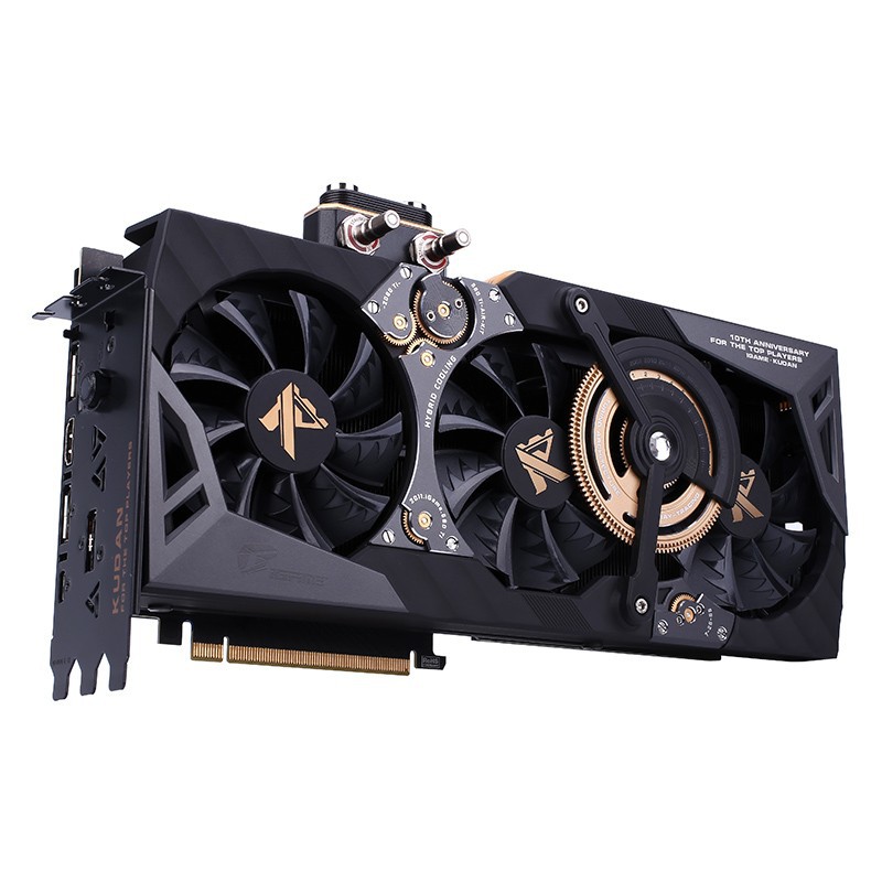 七彩虹igame rtx 2080 ti kudan九段水冷游戏竞技台式电脑显卡11g