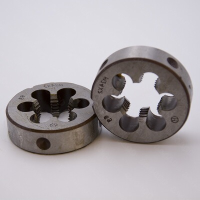 英美制圆板牙1/4-20 5/16-18 3/8-16 7/16-14 unc uns unf扳手有