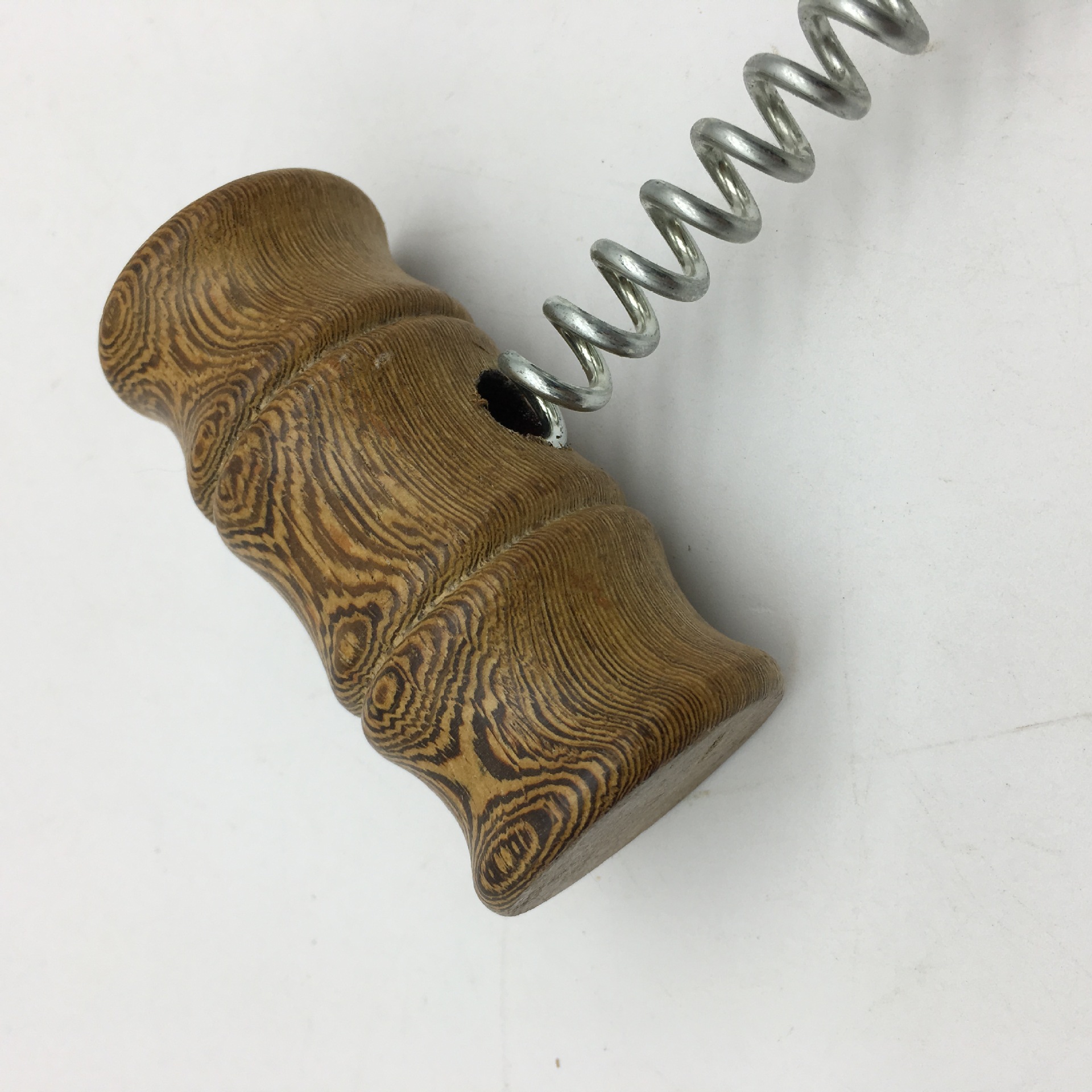 鸡翅木质弹簧按摩捶保健锤经络锤实木敲背锤敲打锤健身小木锤子