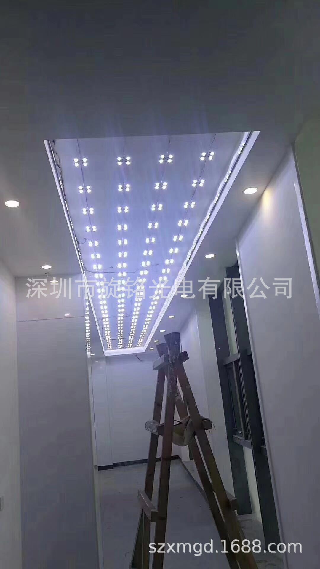 led方块漫反射模块灯箱led软膜超薄灯箱广告牌高亮背光源四灯区块