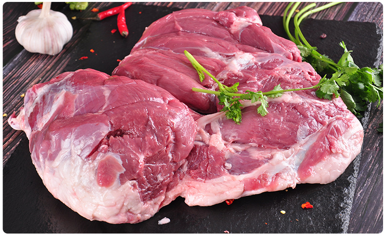 新鲜羔羊肉羊后腿肉内蒙古冷冻鲜羊肉羊腿肉产地直供生鲜羊肉