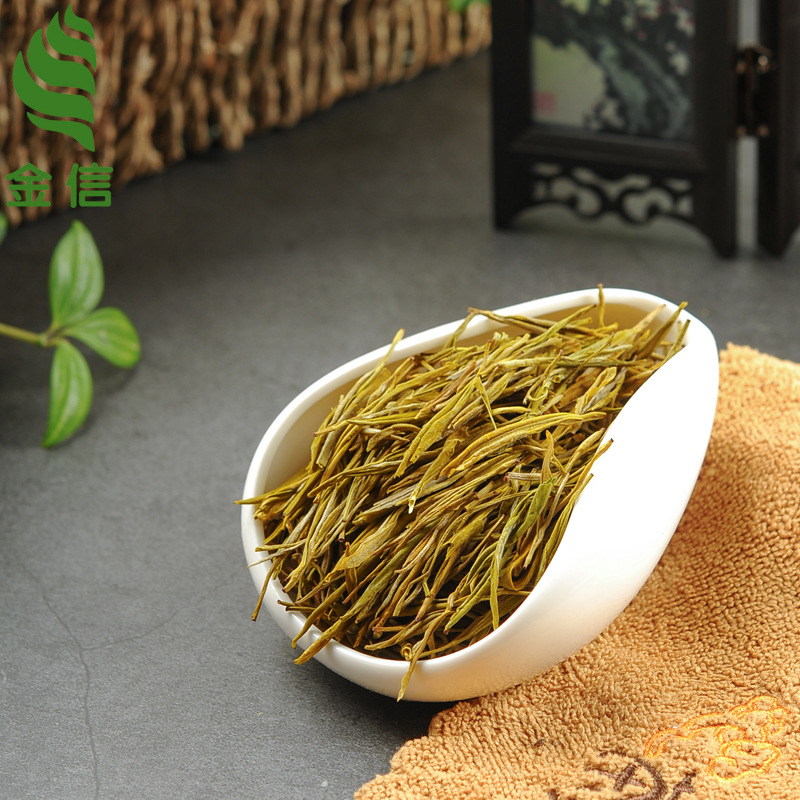 明前春茶黄金芽安吉树种凤形白茶毛峰散装浙江高山毛尖绿茶叶批发
