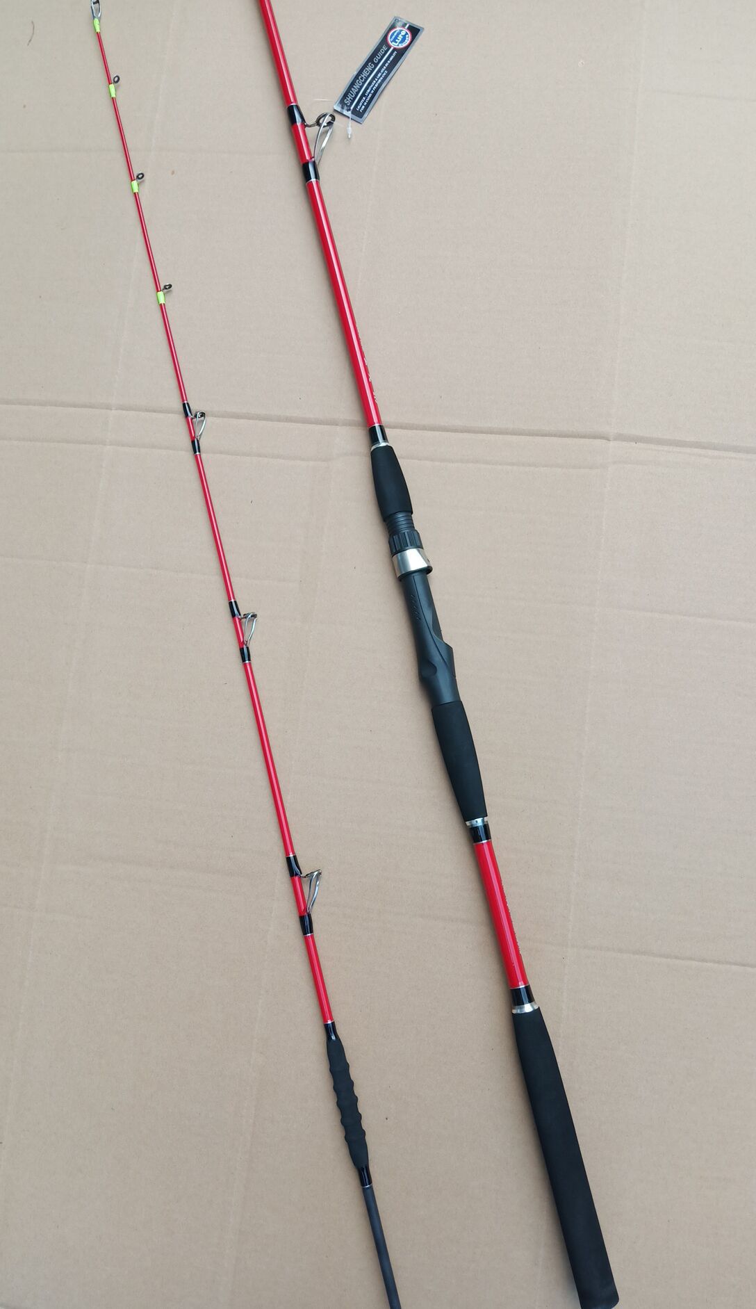 雷强竿 拖钓 黑鱼竿碳素竿抢柄直柄路亚通用钓鱼竿