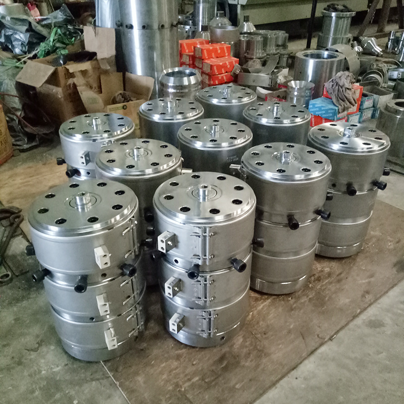 定制单层低压hdpe模头 吹塑机模头单层低压高速塑料吹膜机配件