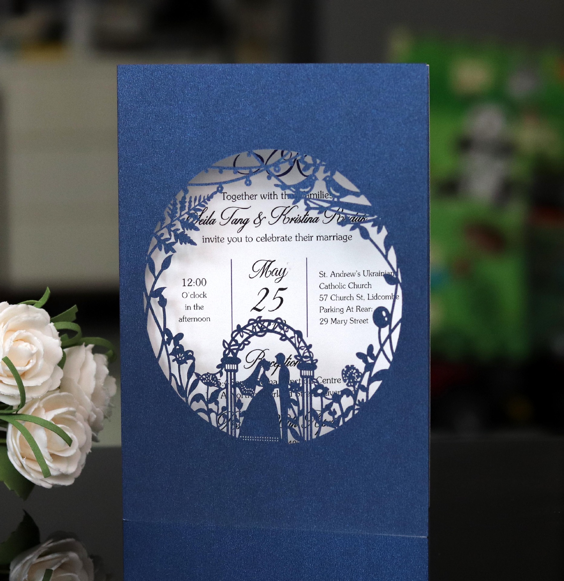 欧式请帖激光镂空婚庆祝福贺卡结婚邀请函婚礼喜帖卡工厂批发