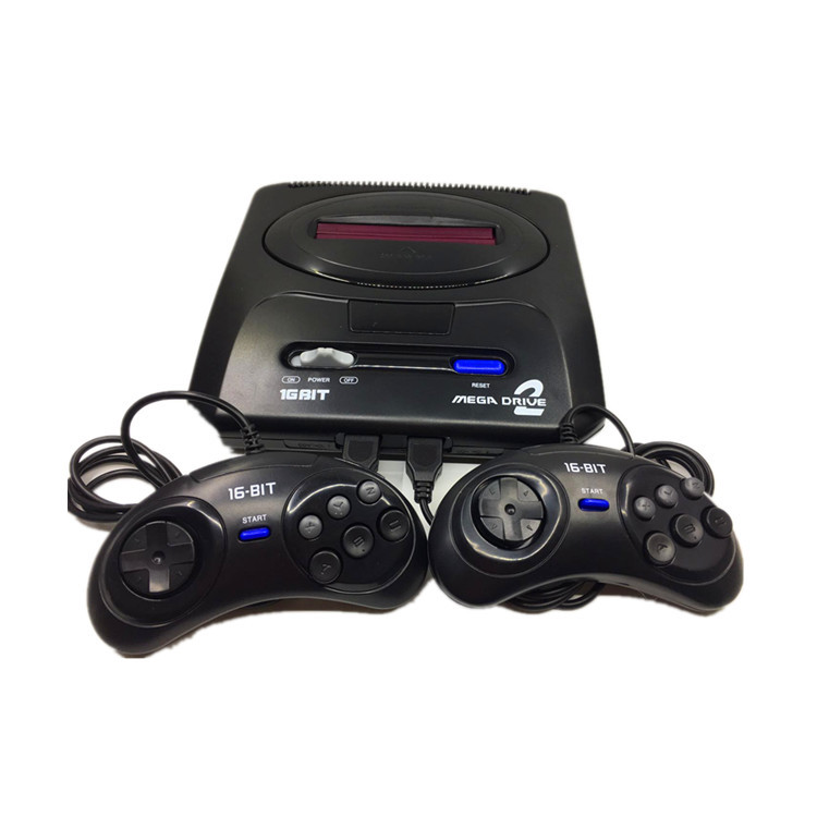 跨境电商速卖通世嘉16位电视游戏机 md2代游戏机 世嘉黑卡游戏机