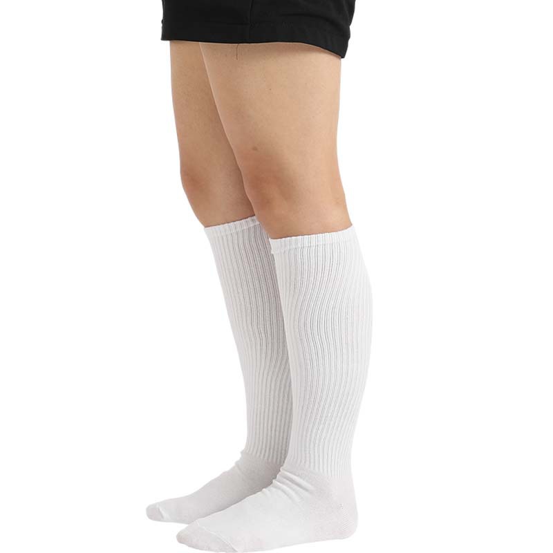 European and American Foreign Trade Athletic Socks Combed Cotton Socks Mid-Calf Knee-Length