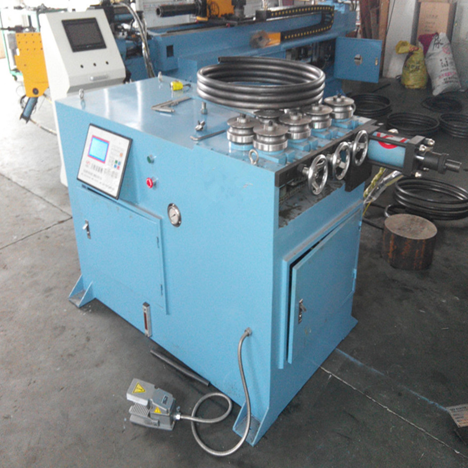 钢管制圆机定制供应不锈钢管盘圆或弧及螺旋体育健身器材支架成型