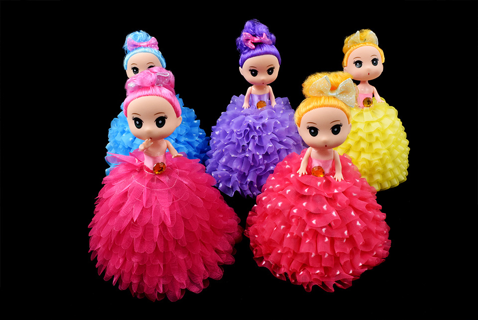 新奇发光玩具led七彩闪灯卡通迷糊娃娃 10元店地摊热销货源