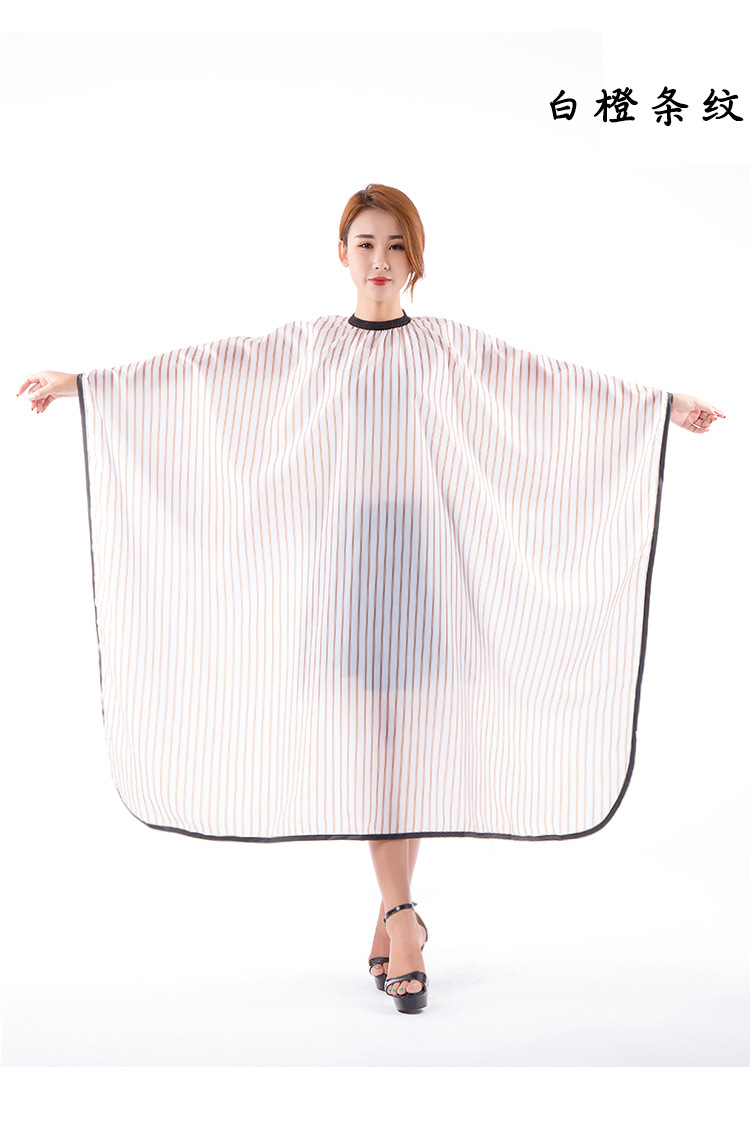 发廊加大防水理发围布剪发焗油染烫围布美发造型围布披布家有黑油