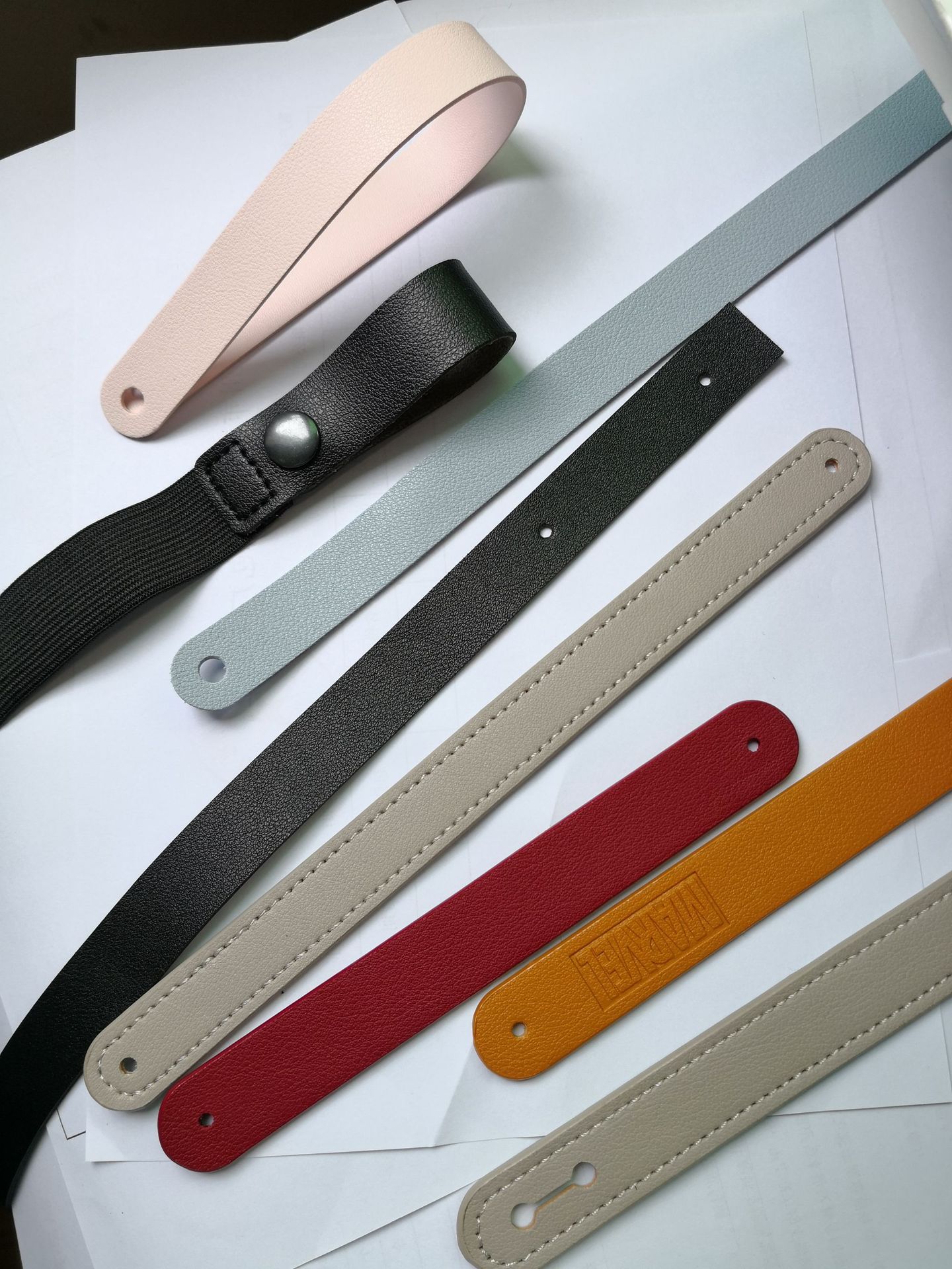 专业厂家批发定制音箱提手带pu/pvc皮革手提带子家用电器提手吊绳